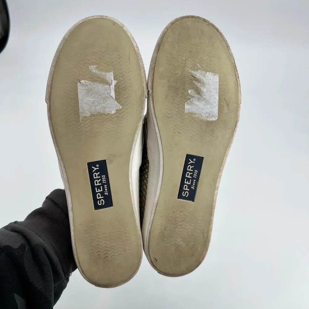 Gold Slip-On Women Shoes - Picture 6 of 8